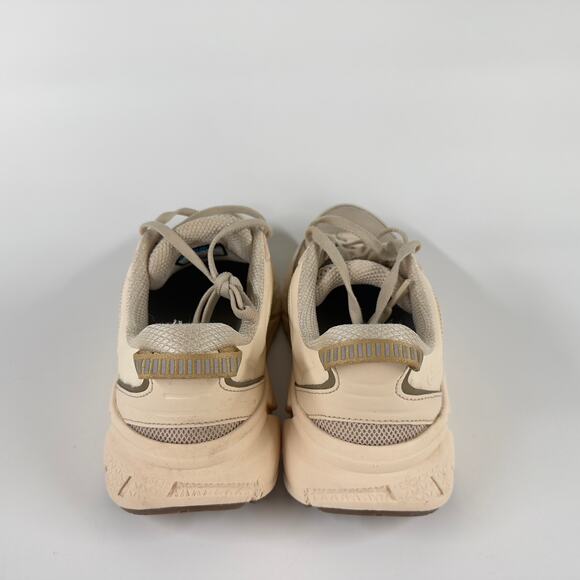 HOKA One One Clifton L Athletics Beige Tan Running Shoes Men’s 7.5 / Women’s 8.5 - Picture 3 of 6